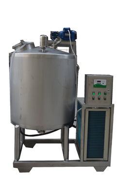 Verwerking 200L roestvrij staal melk koeltank met 5,5 kW vermogen