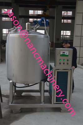 Verwerking 200L roestvrij staal melk koeltank met 5,5 kW vermogen