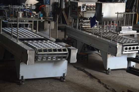 Automatische ijskopvulmachine met 100%-vulnauwkeurigheid