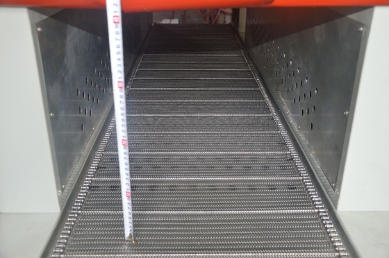 Volledig automatische warmtetunnel voor drankflessen film krimpverpakking 2500*750*1550mm