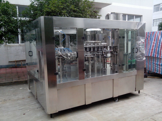 Volledig automatische 5000B/H Drink Yogurt Flessen Wassen Vulling Capping Machine voor boerderijen
