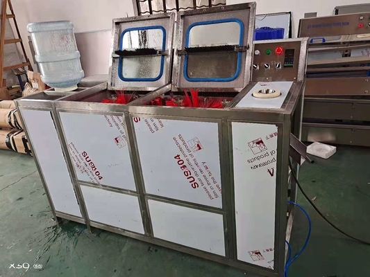 Hoge capaciteit 200BPH semi-automatische dubbele vat vulmachine voor 5 gallon flessen