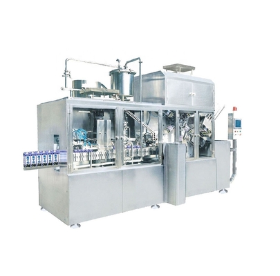 Aseptic Gable Top Carton Filling Machine voor het vullen van materiaal melk sap drank