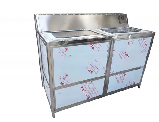 195 kg half-automatische 5 liter flessen interne wasmachine voor de productie van dranken