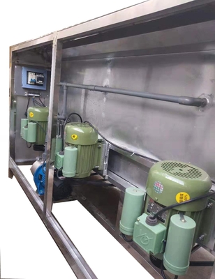 195 kg half-automatische 5 liter flessen interne wasmachine voor de productie van dranken