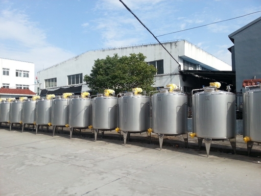 0.75KW roestvrijstalen yoghurt incubatietank voor een soepele verwerking