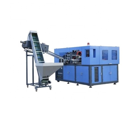 Theoretische output 4000-4500 stuks Volledig automatische 4 holte pet flessen blaasmachine