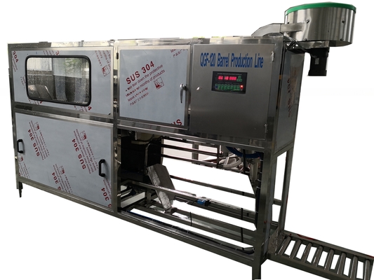 2950X800X1600MM Voedsel- en drankwinkels 5 gallon trommel spoelen vul- en bekledingsmachine