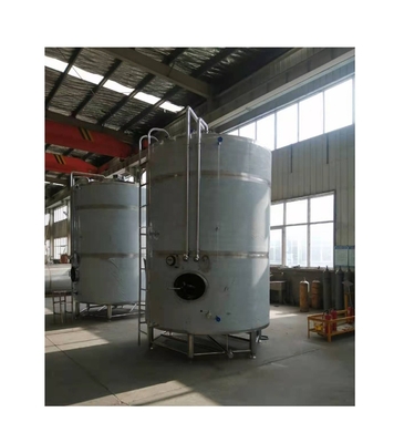 Spiegelpoets afwerking roestvrij staal 5000L melkopslag silo met Copeland compressor