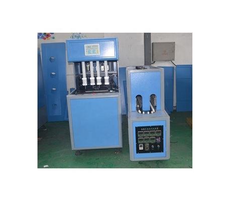 1L semi-automatische 4 holte waterfles blaasvormmachine voor water/drank