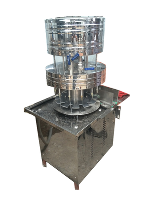Voedsel- en drankenwinkels semi-automatische roterende watervulmachine met 12 vulmonden