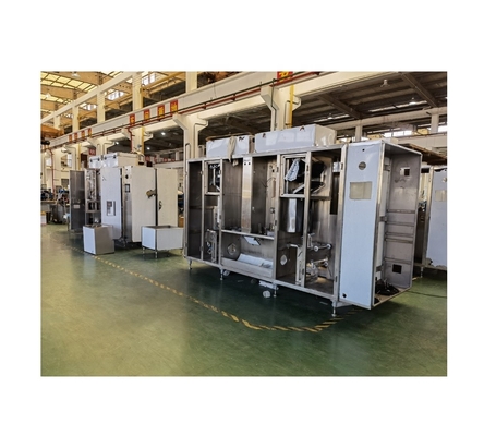 4500*1200*3250mm Aseptic Double Heads Fruit Pulp Filling Machine voor aseptische verpakkingen