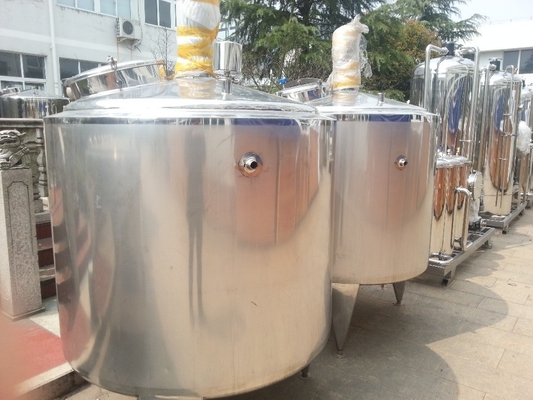 1.5KW Voedsel Sanitair SUS304 roestvrij staal 600L IJsveroudering Vat