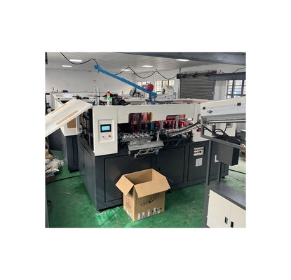 4300 KG 6 holte hoge snelheid 2 liter PET-fles blaasgietmachine