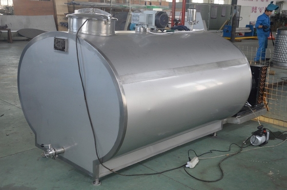 Koelopslagtank voor 800L roestvrijstalen melk voor industriële verwerking en compressorverwerking