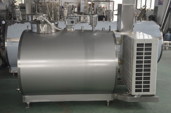 Koelopslagtank voor 800L roestvrijstalen melk voor industriële verwerking en compressorverwerking