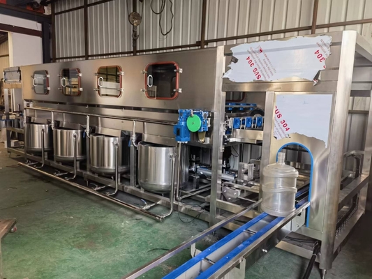Flessen Verpakking Type 20L Vaten Flessen Water Volleving Lijn Automatische Klasse Automatische