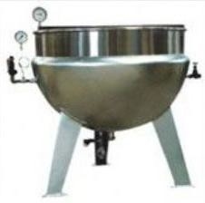 SUS304/316L 300L stoomverwarmende kookketel voor voedselverwerkingsapparatuur