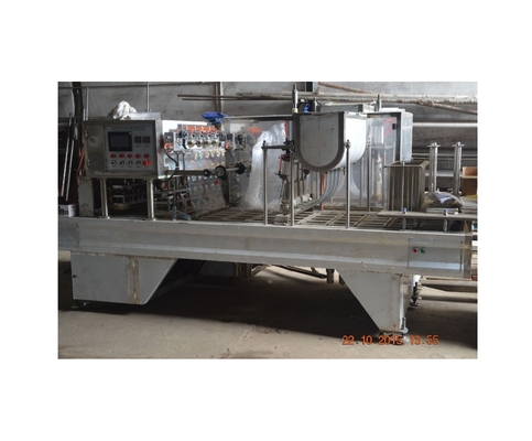 Plastic Cup Sealer voor boerderijen Chocolade Sauce Jelly Pudding Filling and Sealing Machine