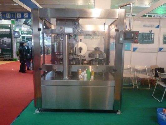 4000b/h PP/HDPE/PE geurige yoghurt flessen vulmachine met aluminiumfolie afdichting
