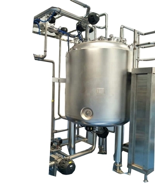 Voltage 0 Volledig automatisch bedienend type 20000L UHT Melk aseptische opslag tank SUS304/316L