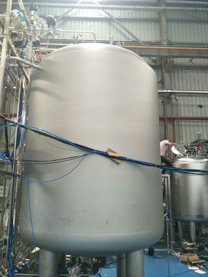 Voltage 0 Volledig automatisch bedienend type 20000L UHT Melk aseptische opslag tank SUS304/316L