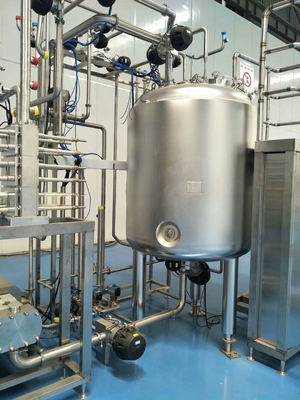 Voltage 0 Volledig automatisch bedienend type 20000L UHT Melk aseptische opslag tank SUS304/316L