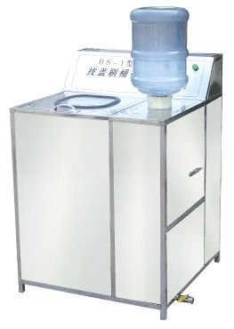 Watervulmachine SUS304 van roestvrij staal semi-automatische 5 liter flessenwasmachine