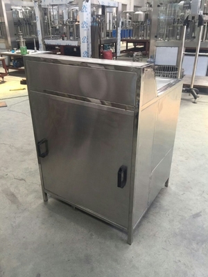 Watervulmachine SUS304 van roestvrij staal semi-automatische 5 liter flessenwasmachine