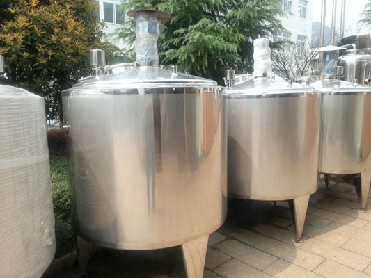 Spiegelgepolijste SUS304 fermentatietank voor de verwerking van voedingsmiddelen, sanitaire vruchtensappen