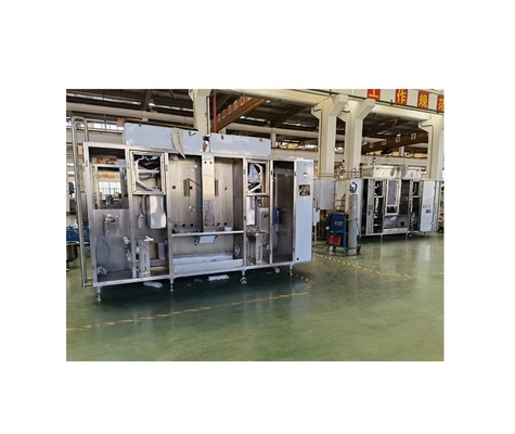 2800 kg plastic verpakkingsmateriaal aseptische verpakkingsmachine met dubbele vulmond