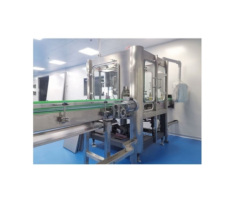 Plastic verpakkingsmateriaal 8 koppen Rotary drankjes PET flessen vulmachine