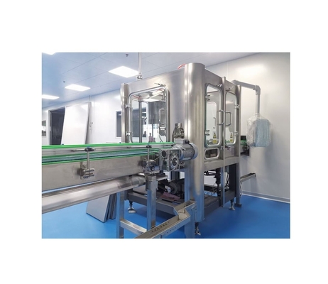 Plastic verpakkingsmateriaal 8 koppen Rotary drankjes PET flessen vulmachine