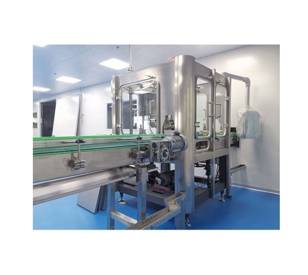 Plastic verpakkingsmateriaal 8 koppen Rotary drankjes PET flessen vulmachine