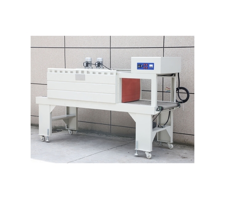 Standaard kenmerken Halfautomatische krimptunnel voor verpakkingsmachines Maximale snelheid 18m/min