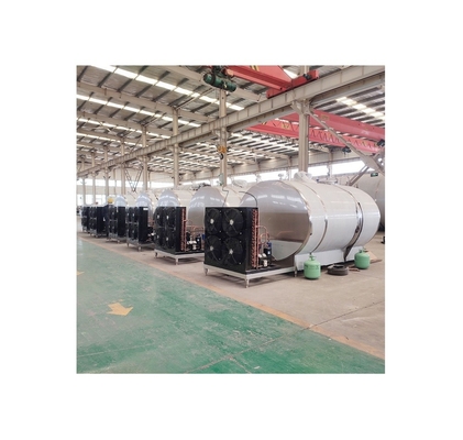 500L melkkoelreservoir De perfecte oplossing voor melkbehoud SS316L Optioneel