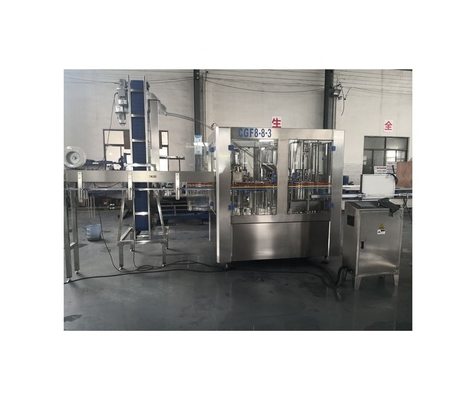 8 BOTTLE WASHING HEADS 3000BPH LIQUOR BEER FILLING MACHINE voor de productie van bier