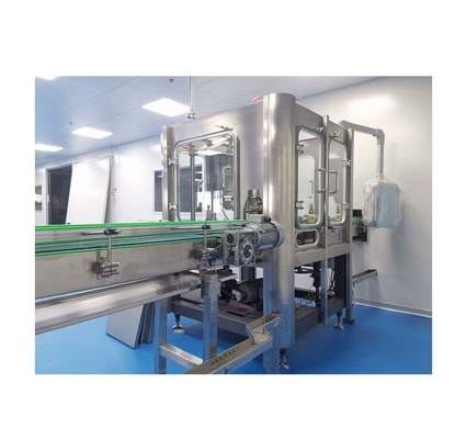 Vulling Volume 330-4000ml Pure Water Juice Flasser Filling Machine met 3 verzegelkoppen