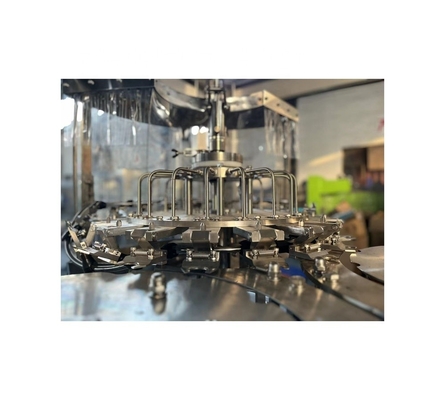 Hoogvermogen 8 koppen dranken vulmachine 100% vulnauwkeurigheid 2000-3000BPH