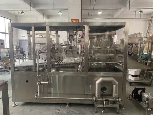 Makkelijk in een doos in te pakken aseptische vulmachine voor fruitpulp pasta jam 3000*1200*2100mm