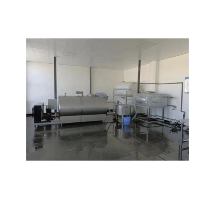 2 mm/2,5 mm Dikte Voedsel Sanitair Melkkoelbak Met Koelsysteem SS316L Optioneel