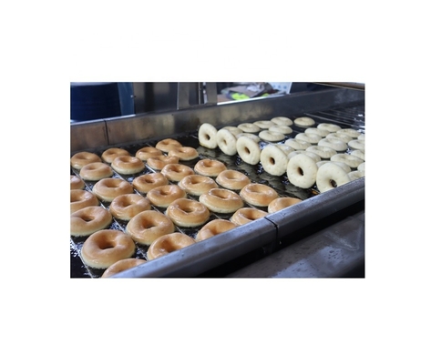 3000 stuks/uur Sojabonen Donut Roll Productie Lijn voor volume en consistente Donut Output