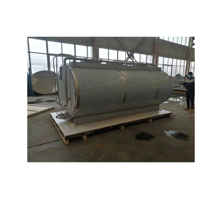 Zuivelproducten SUS304/316L Koeling van melk opslag tank Bulk Milk Cooler