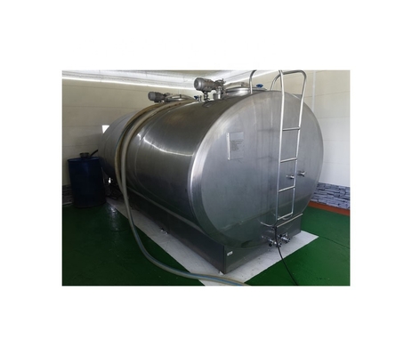 Zuivelproducten SUS304/316L Koeling van melk opslag tank Bulk Milk Cooler