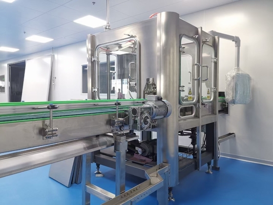 Volledig automatische 8 koppen melk vulmachine voor PET-flessen en prestaties