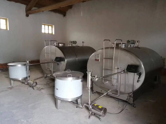 Melkkoelbak met Copeland-compressor en interne oppervlaktebehandeling