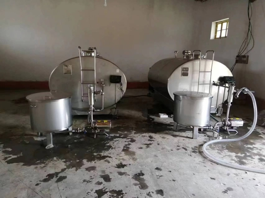 Melkkoelbak met Copeland-compressor en interne oppervlaktebehandeling