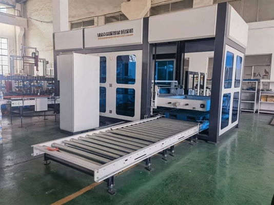Op maat gemaakte 2000 kg pallet stapelmachine palletiser voor arbeidsbesparende palletisering