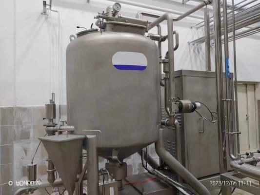 Volledig automatische besturing Type 20000L melksteriele tank voor aangepaste boerderijen