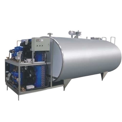 1250 KG SUS304/316L roestvrij staal 5000L/H melk koelcontainer ideaal voor zuivel